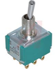 Switch, Toggle; Panel Mnt; 6 A; 125 VAC; 3PDT; On-None-On; Solder/QC - 70155960 - Allied Electronics, Inc.