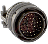 CONNECTOR,STRAIGHT PLUG W/CABLE CLAMP,CLASS A,SIZE 20,41#20 SOLDER PIN CONTACT - 70011152 - Allied Electronics, Inc.
