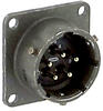 Circular Connector, Receptacle, Size 14, 5 Position, Box; Military Specification Amphenol Aerospace - 25K7975 - Newark, An Avnet Company