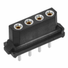 4 Pos. Female SIL Vertical Throughboard Conn. for Latches - M80-8400442 - Harwin Plc