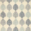 Hydra Embroidered Linen - NF41/BL - Vaughan Designs, Inc.
