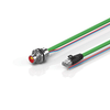 ZK7102-AD00-Axxx | B12, ENP cable, PUR, 2 x 0.75 mm² + (1 x 4 x AWG22), drag-chain suitable, key 1 (24 V DC) -  - Beckhoff Automation LLC