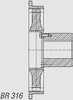 Blind Assembly Coupling -- BR 316 - Image