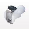 PMC Series Coupling Body, Straight Thru Acetal In-Line Pipe Thread - PMC1004 - Qosina Corp.