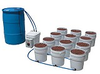 Ebb & Gro Controller Unit, complete with (2) pumps, 3.5 g.. - CAEBBCTR - Hydrofarm, Inc.