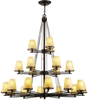 Large Chandeliers-Glass Shade - 231195 - Light Center (The)