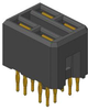 Conn, Backplane, Rcpt, 4Pos, 2Row, 6Mm; Product Range Amphenol Communications Solutions - 82R6864 - Newark, An Avnet Company