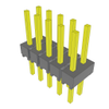 Headers, Male Pins - 612-MTSW-105-08-L-D-250-ND - DigiKey