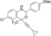 6-Chloro-4-(cyclopropylethynyl)-1,4-dihydro-2-(4-methoxyph.. - 8280 - Medical Isotopes, Inc.