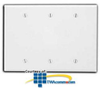 Leviton 3-Gang Midsize Blank Box Mount Wallplate - 80533 - TelephoneStuff.com