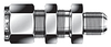 Dk-Lok® AN Bulkhead Union -- DUBA 2-2 - Image