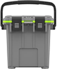 Pelican 20 Qt Elite Cooler - Dark Gray with Green Trim | SPECIAL PRICE IN CART -- PEL-20Q-1-DKGRYEGRN - Image
