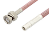 SMB Plug to BNC Male Cable 72 Inch Length Using RG142 Coax, RoHS - PE3349LF-72 - Pasternack