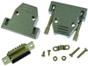 D Sub Connector Kit, Receptacle, 15 Position, Solder; No. Of Contacts Multicomp - 64T2747 - Newark, An Avnet Company