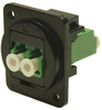 Fiber Optic Adapter, M3 Hole, Lc Duplex Rohs Compliant Cliff Electronic Components - 50AJ2946 - Newark, An Avnet Company