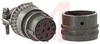 connector,metal circ,str plug w/cable clamp,size 14,8#20 & 4#16 solder socket - 70143452 - Allied Electronics, Inc.
