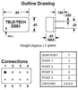 3-Way In-Phase Divider/Combiner -- DS83 - Image