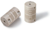 Coupling for Vacuum Variable Capacitor - Slit Type (PEEK) - Clamping Type -- MSXP-25C-W40-5-6.35-SP3 - Image