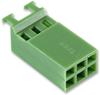Wire-To-Board Connector, Ampmodu Mod Iv Series, Crimp, Receptacle, 6, 2.54 Mm Rohs Compliant Amp Te Connectivity - 99K1258 - Newark, An Avnet Company