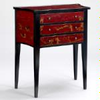 Lacquer Chinoiserie Side Table - FTA81/R - Vaughan Designs, Inc.