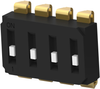 Dip Switch, 4Pos, Spst, Slide, Smd; No. Of Circuits Alcoswitch Te Connectivity - 38AC1032 - Newark, An Avnet Company