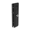 Multi-Point Compression Latch Actuator, Key Locking, with Padlock Hasp, Southco CH751 Key lock, NEMA 4 / IP66 Sealed, 1.5 - 3mm  Door thickness, Zinc alloy, Powder Coated, Black -- M3-40-101-10 - Image