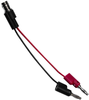 Bnc Jack-4Mm Banana Plug X2, Blk/red, 4 Rohs Compliant Mueller Electric - 28AK6675 - Newark, An Avnet Company