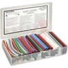 Tubing, Heat Shrink Kit;2:1; 6 sz, 3/16to 1 in. cut 6 in. L in case;multicolors - 70092662 - Allied Electronics, Inc.