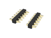 Connector - 6 Pin Solder Cup Pogo Connector -  - Shenzhen QH Industrial Co., Ltd