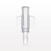 Female Luer Lock to Barb Connector with Wings - 11763 - Qosina Corp.