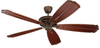 Royalton Fan - Blades Separate - Roman Bronz - 5RYRB - Monte Carlo Fan Company