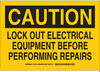 LockOut/Tagout Sign - 127512 - Brady Corporation
