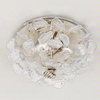 Crystal Leaf Flush Ceiling Light - CL16 - Vaughan Designs, Inc.