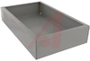 Chassis; Heavy Duty Steel; 10 in.; 6 in.; 2 in.; ASA 61 Smooth Grey; 20 ga. - 70164526 - Allied Electronics, Inc.