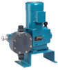 Hydraulically Actuated Diaphragm Pump, PVC and PTFE Wetted End, 65.0GPH @ 150PSI -- GO-74151-52 - Image