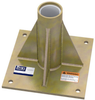 DBI-SALA FlexiGuard Yellow Zinc Anchor System Base - 840779-10784 - 840779-10784 - R. S. Hughes Company, Inc.
