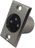 Phone Audio Plug, 2.5Mm, 3Pos, Panel; No. Of Contacts Multicomp Pro - 38AC2204 - Newark, An Avnet Company