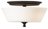 Light Indoor Flush Mount - FM354BK - Murray Feiss Lighting