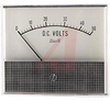 Voltmeter, DC; 0.05; Polarized Vane Solenoid or Moving Magnet; 0 to 50 V - 70136665 - Allied Electronics, Inc.
