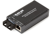 Media Converter Gigabit Ethernet Single Mode 1310nm 10km SC - LGC121A-R2 - Black Box