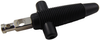 Test Plug, Black, Buela; Gender Hirschmann Test And Measurement - 89K9671 - Newark, An Avnet Company