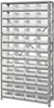 Open Shelving, 13Shelves, 48Bins, Clear; Shelving Unit Type Quantum Storage - 42AC8741 - Newark, An Avnet Company