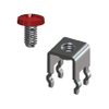 Vertical Screw Terminal w/Screw-Unassembled, Red - 7691-2 - Keystone Electronics Corp.
