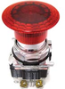 Switch, pushbutton; 40MM; Push Pull; Illuminated, 120V, FV, 1NO/1NC - 70058273 - Allied Electronics, Inc.