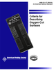 SET, CRITERIA FOR DESCRIBING OXYGEN-CUT SURFACES, AND OXYGEN CUTTING SURFACE ROUGHNESS GAUGE -- C4.1:1977(R2010)