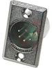 XLR Receptacle; Receptacle; 5; Gold; 0.813 in.; 0.745 in. - 70214593 - Allied Electronics, Inc.