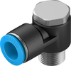 Push-in L-fitting - QSLV-3/8-12 - Festo Corporation