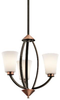 42838OZ Mini Chandeliers-Glass Shade - 658081 - Capital Lighting, Inc.