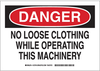 Machine & Operational Sign - 127915 - Brady Corporation