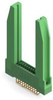 Card Edge Conn, Single, 11Pos, Wire Wrap; Card Edge Connector Type Edac - 65AJ2456 - Newark, An Avnet Company